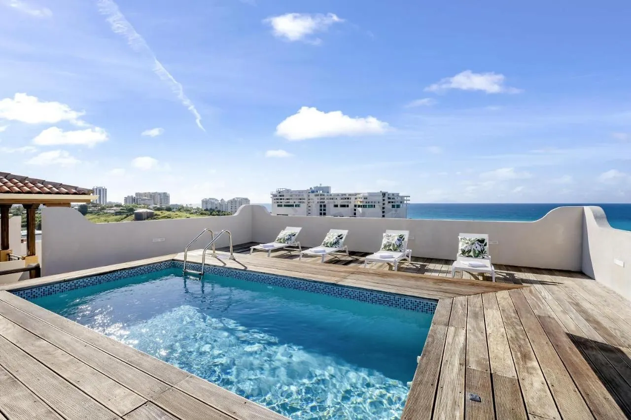 Апартаменты Fine 3 Bedroom Oceanview Penthouse In Prime Location - La Perla Sky Cupecoy  Сен-Мартен/Синт-Мартен